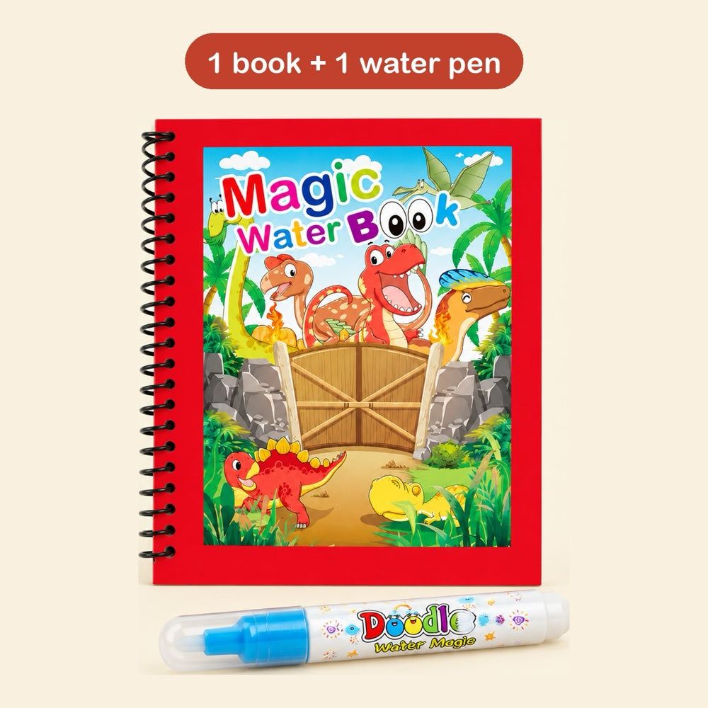 A Magic Water Book and its water pen